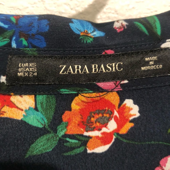 Zara Floral Dress Romper - Picture 3 of 4